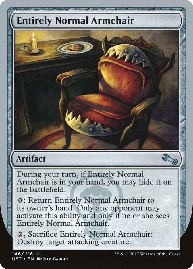 Entirely Normal Armchair 146/216 (Unstable) 