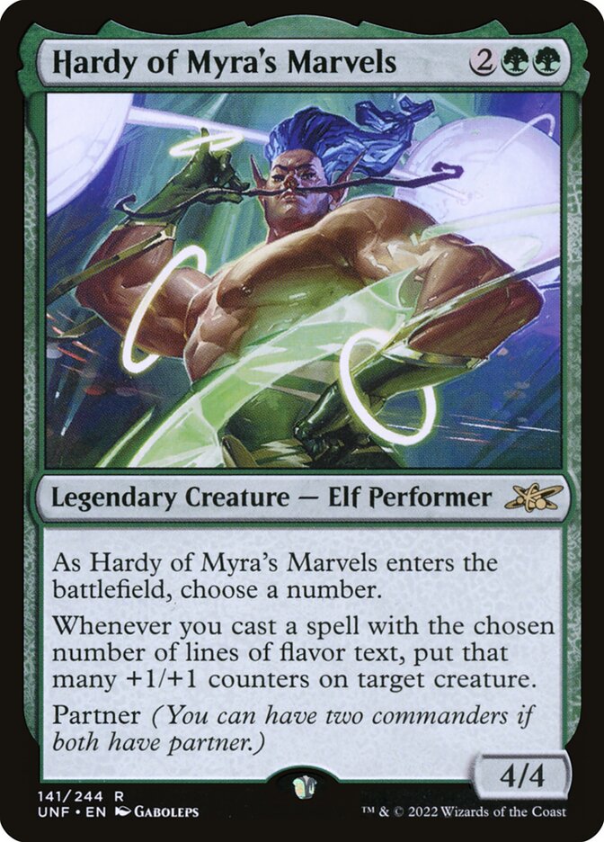 Hardy of Myra's Marvels 141/244 (Unfinity) 
