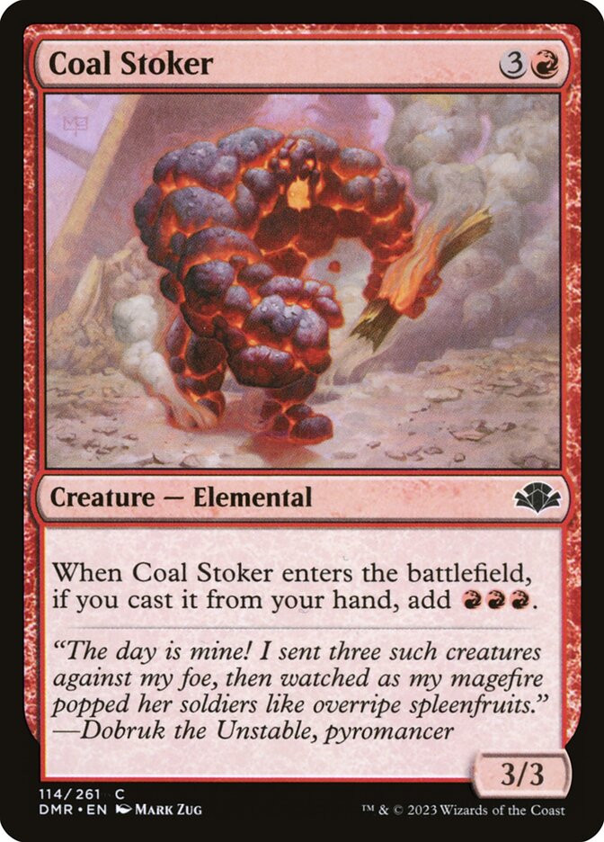 Coal Stoker 114/261 (Dominaria Remastered)  - Foil