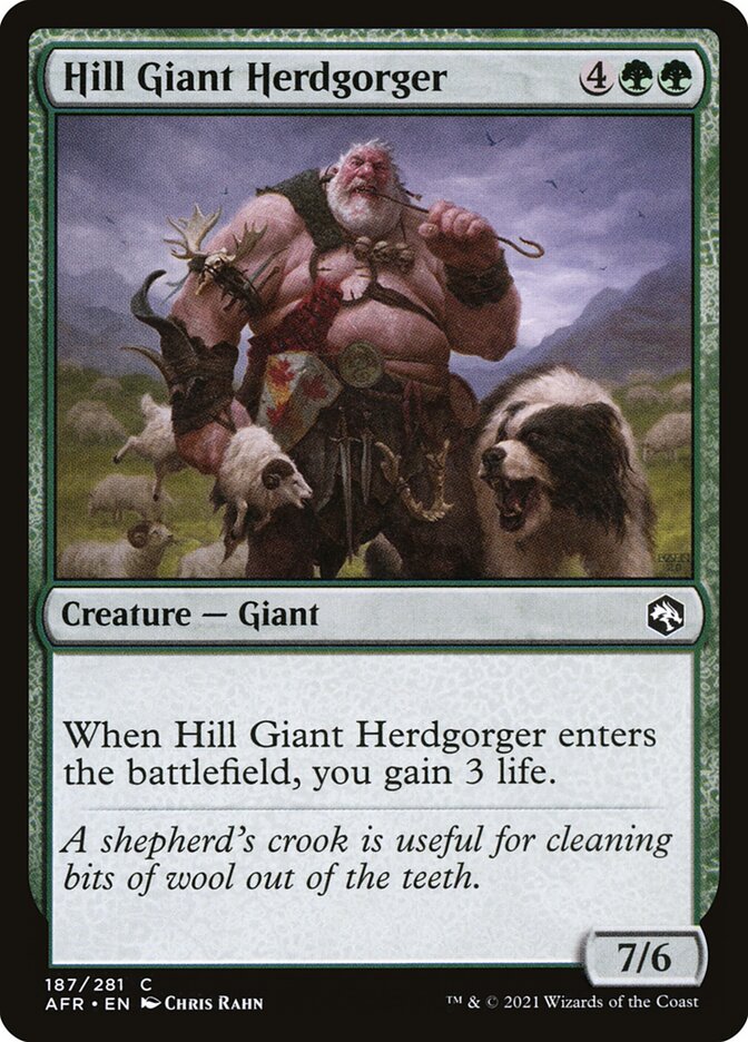 Hill Giant Herdgorger 187 (Adventures in the Forgotten Realms) 