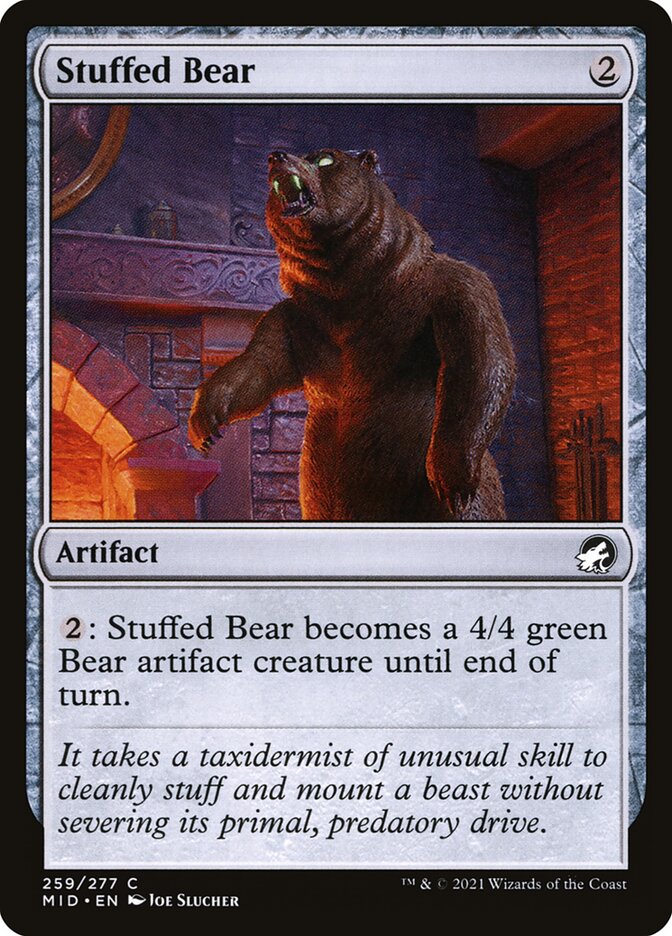 Stuffed Bear 259/277 (Innistrad: Midnight Hunt) 