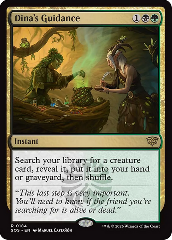 Dina's Guidance [Secrets of Strixhaven]