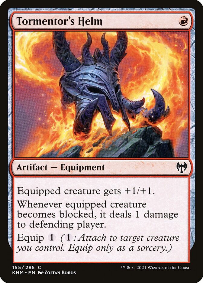 Tormentor's Helm 155/285 (Kaldheim)  - Foil