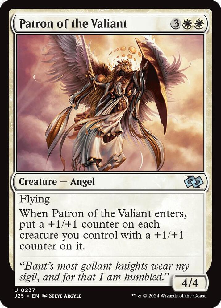 Patron of the Valiant 237/779 (Foundations Jumpstart) 