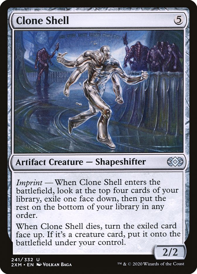 Clone Shell 241/332 (Double Masters)  - Foil