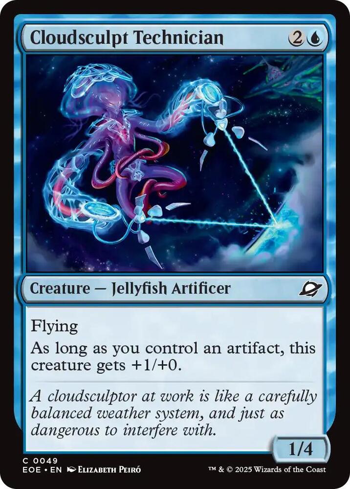 Cloudsculpt Technician 49/276 (Edge of Eternities)  - Foil