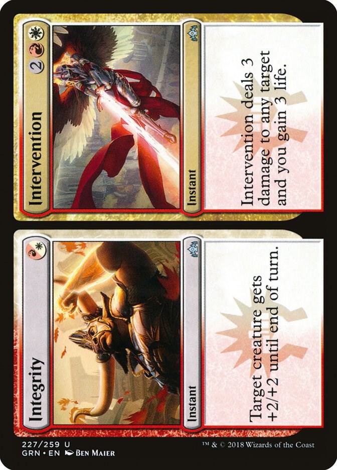 Integrity // Intervention 227/259 (Guilds of Ravnica) 