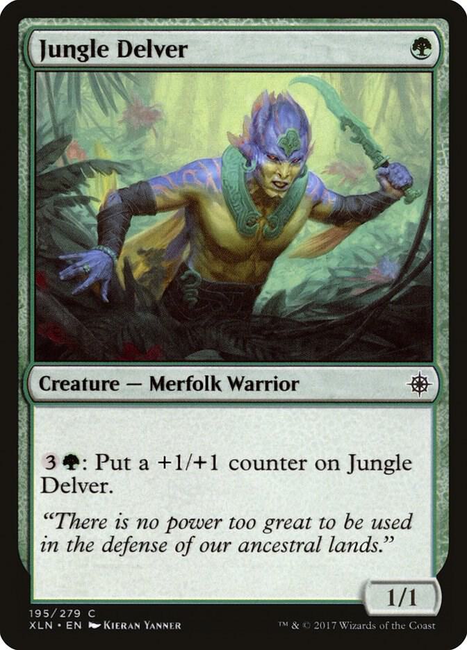 Jungle Delver 195/279 (Ixalan) 