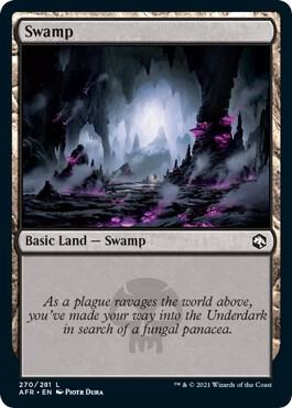 Swamp 270 270 (Adventures in the Forgotten Realms)  - Foil