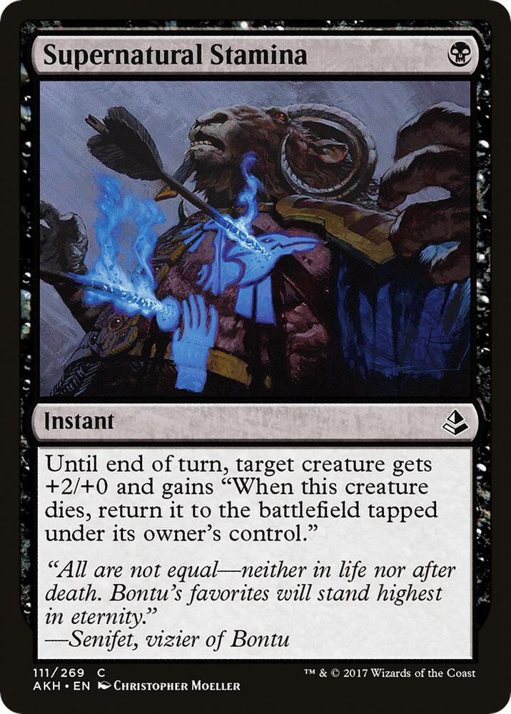 Supernatural Stamina 111/269 (Amonkhet) 