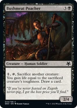 Bushmeat Poacher 44/135 (Magic Game Night: Free-For-All) 