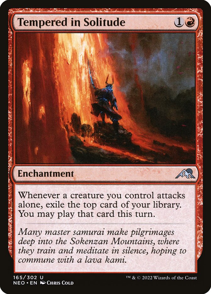 Tempered in Solitude 165/302 (Kamigawa: Neon Dynasty) 