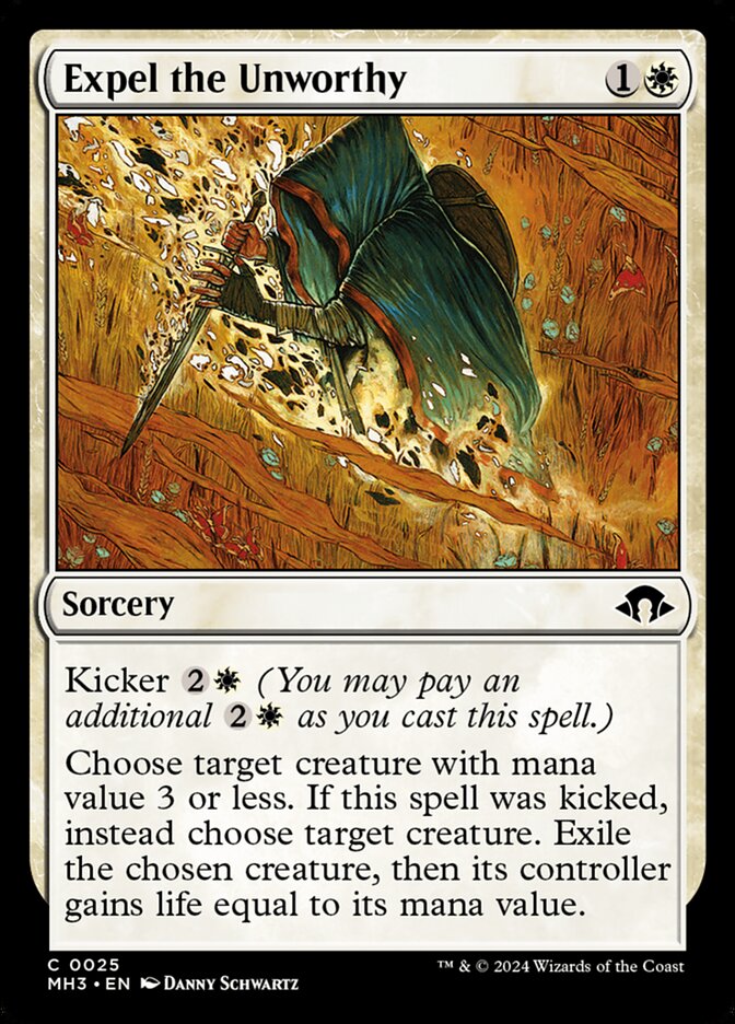 Expel the Unworthy 25/319 (Modern Horizons 3) 