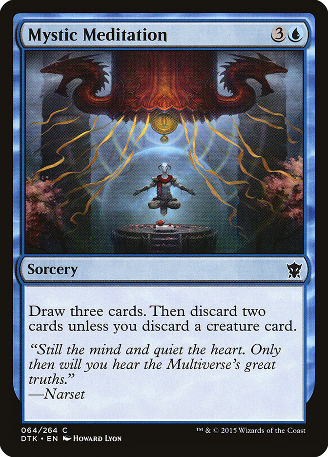 Mystic Meditation 64/264 (Dragons of Tarkir) 