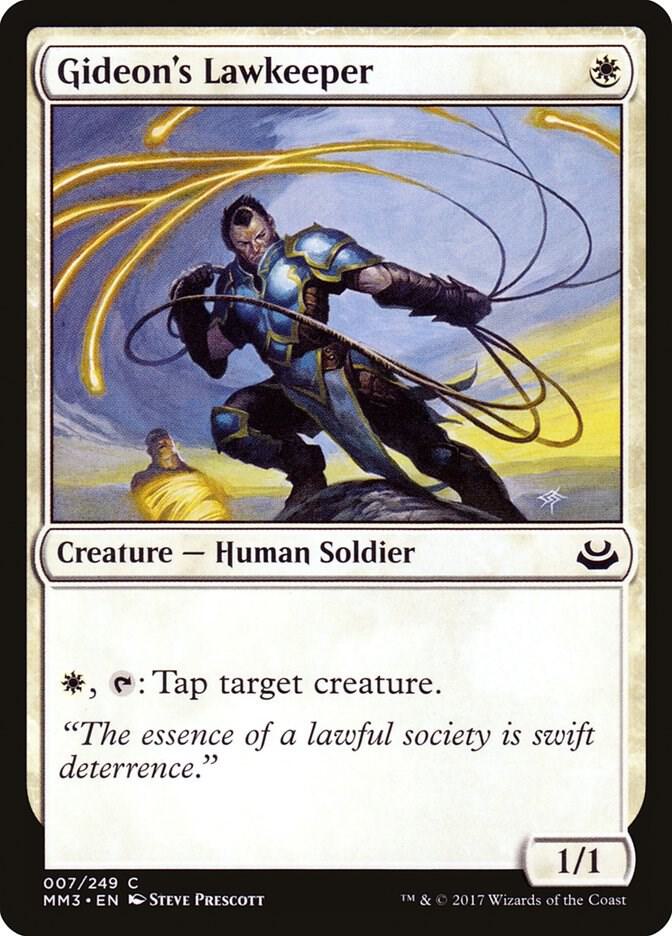 Gideon's Lawkeeper 7/249 (Modern Masters 2017) 