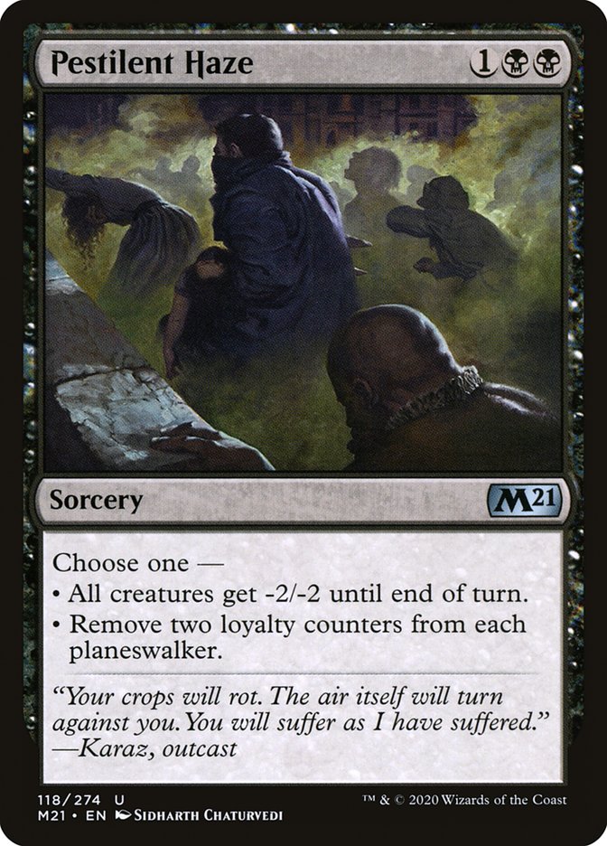 Pestilent Haze 118 (Core Set 2021) 