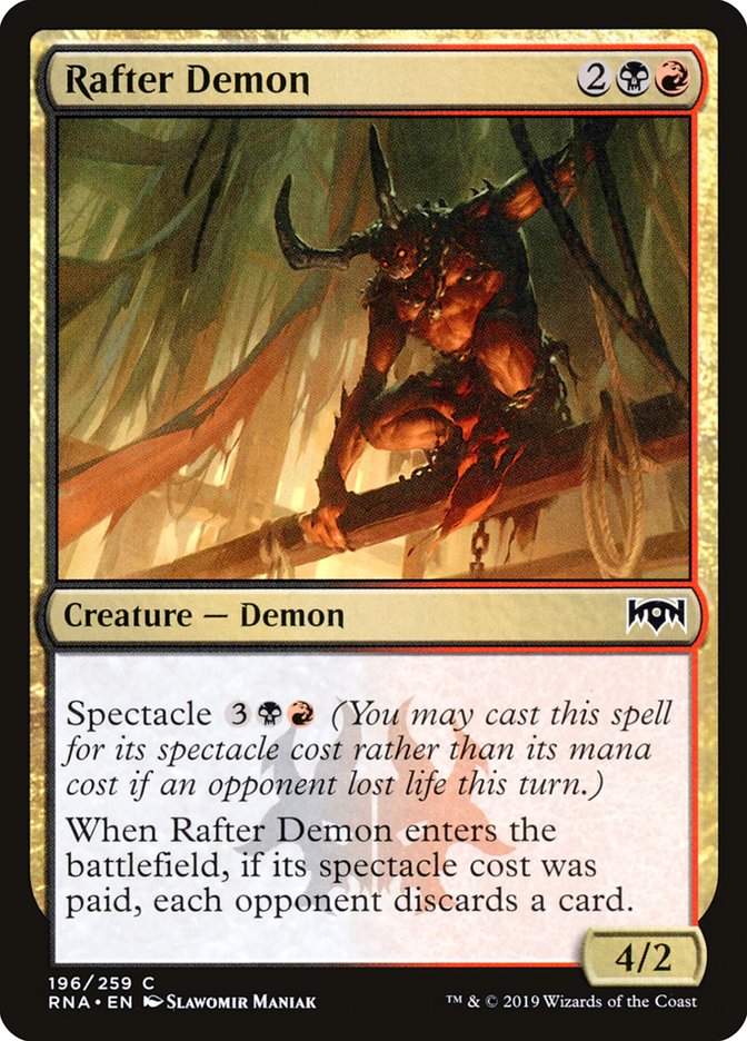 Rafter Demon 196/259 (Ravnica Allegiance) 