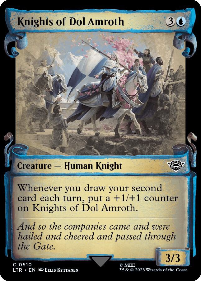 Knights of Dol Amroth 510 (Universes Beyond: The Lord of the Rings: Tales of Middle-earth)  - Showcase Scroll