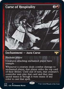 Curse of Hospitality 419/534 (Innistrad: Double Feature) 