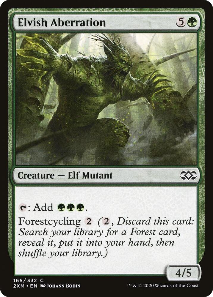 Elvish Aberration 165/332 (Double Masters) 