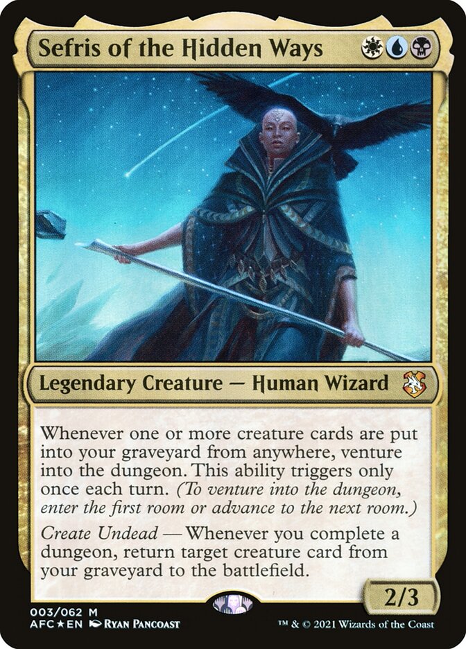 Sefris of the Hidden Ways 3 (Commander: Adventures in the Forgotten Realms)  - Foil