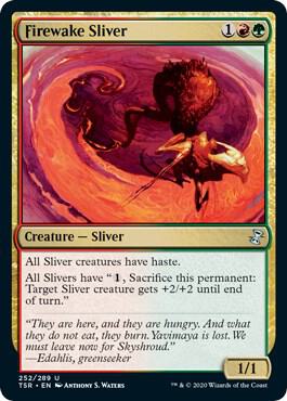 Firewake Sliver 252/289 (Time Spiral: Remastered)  - Foil