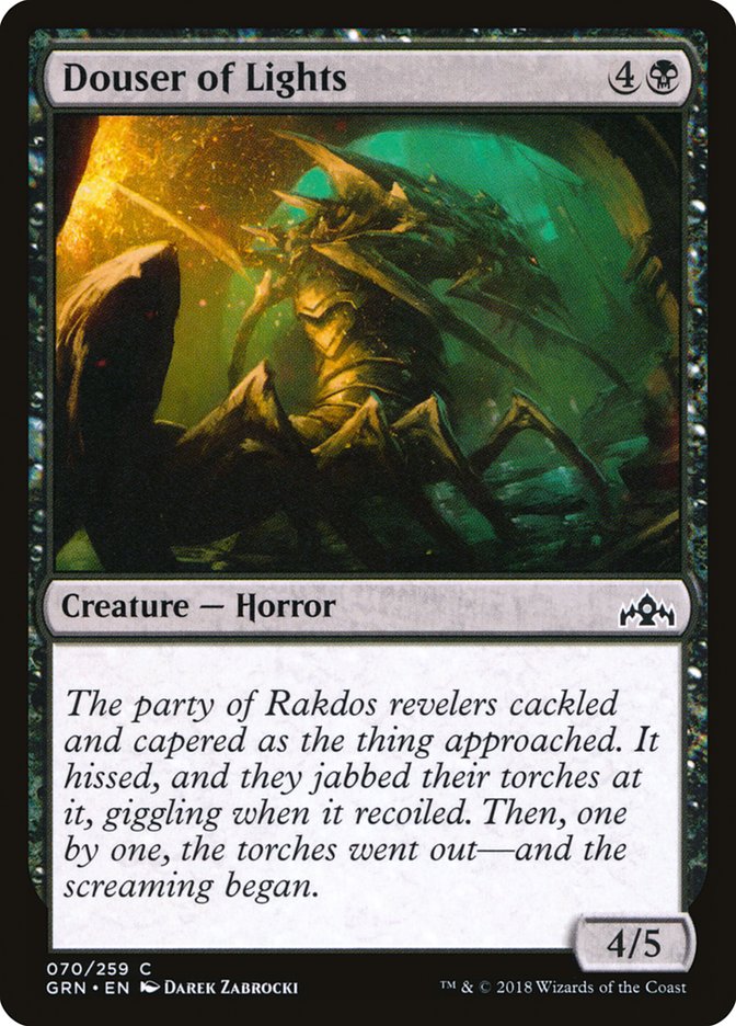 Douser of Lights 70/259 (Guilds of Ravnica) 