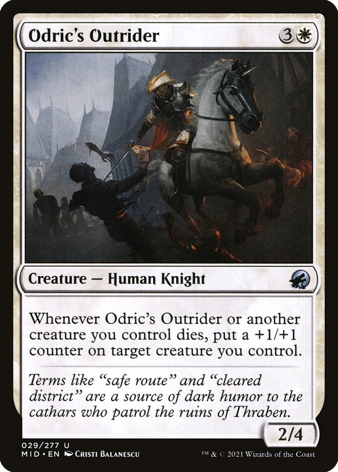 Odric's Outrider 29/277 (Innistrad: Midnight Hunt) 