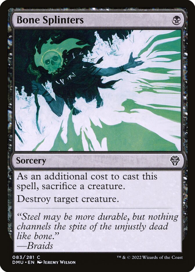 Bone Splinters 83/281 (Dominaria United) 