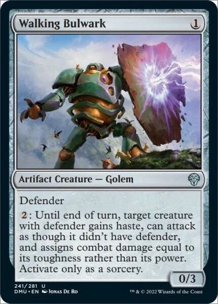 Walking Bulwark 241 (Dominaria United)  - Foil