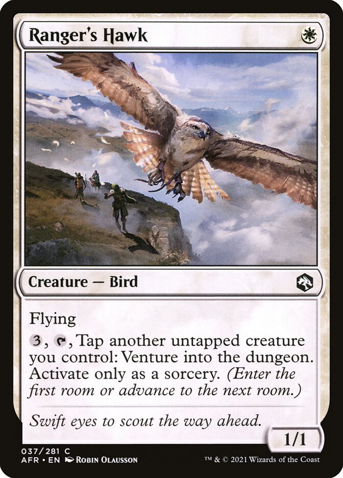 Ranger's Hawk 37 (Adventures in the Forgotten Realms)  - Foil