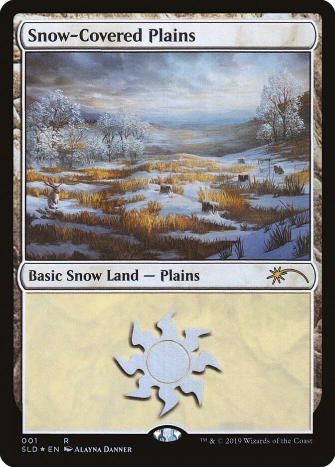 Snow-Covered Plains 1 (Secret Lair Drop Series)  - Foil