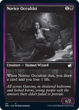 Novice Occultist 117/534 (Innistrad: Double Feature) 