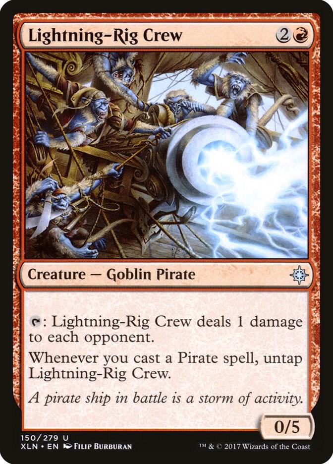 Lightning-Rig Crew 150/279 (Ixalan) 