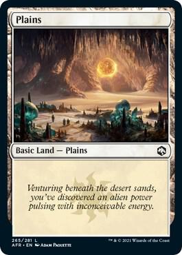 Plains 265 265 (Adventures in the Forgotten Realms)  - Foil
