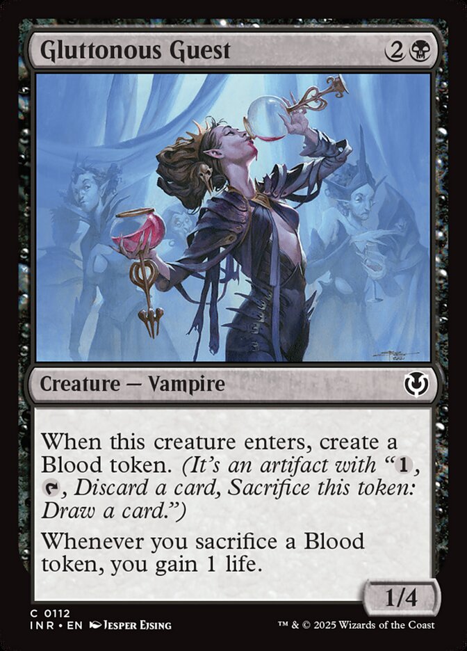 Gluttonous Guest 112/287 (Innistrad Remastered)  - Foil