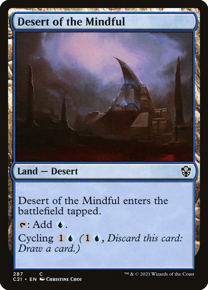 Desert of the Mindful 287/81 (Commander 2021) 