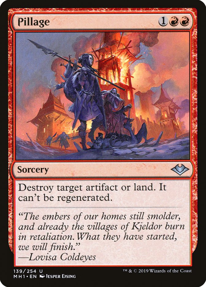Pillage 139/254 (Modern Horizons) 