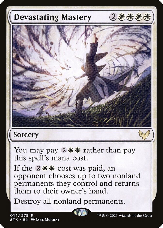 Devastating Mastery 14 (Strixhaven: School of Mages)  - Foil