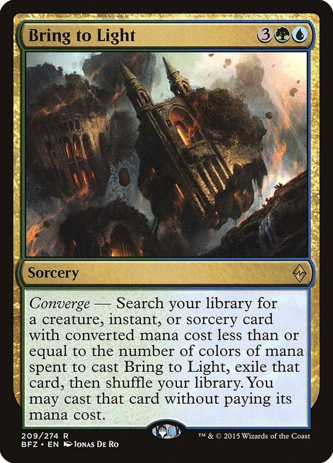Bring to Light 209/274 (Battle for Zendikar) 