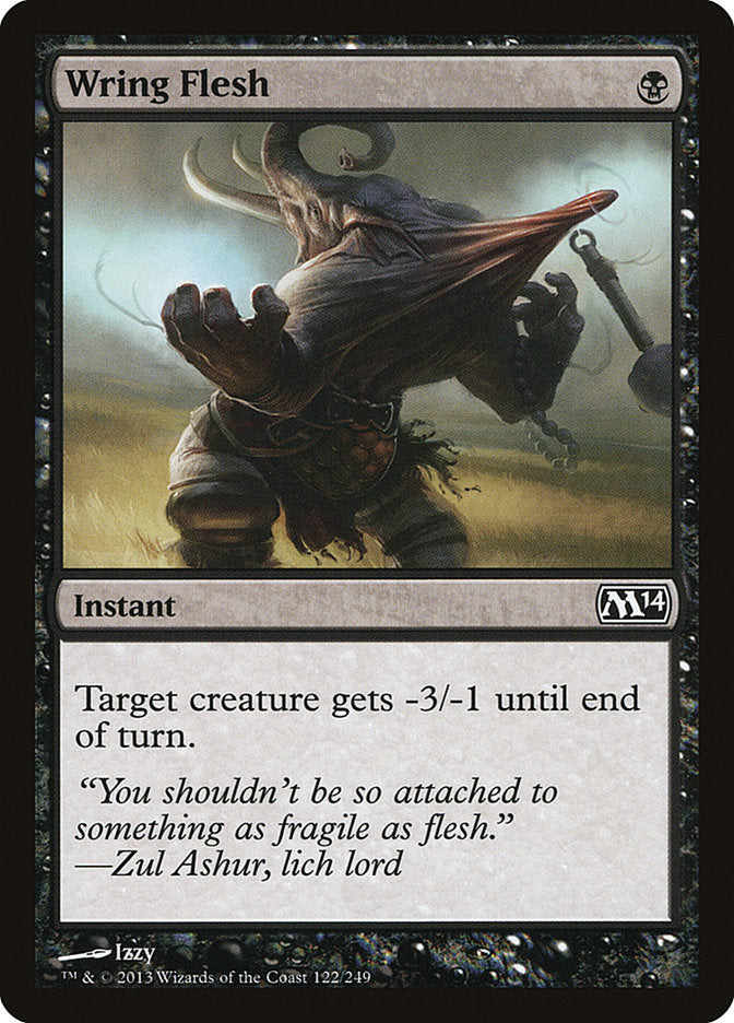 Wring Flesh 122/249 (Magic 2014 (M14)) 
