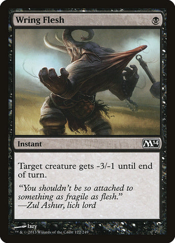 Wring Flesh 122/249 (Magic 2014 (M14)) 