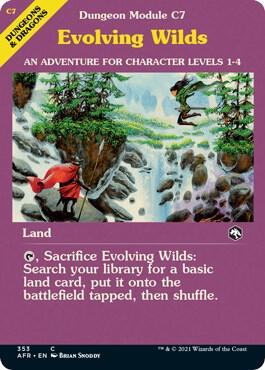 Evolving Wilds Dungeon Module 353 (Adventures in the Forgotten Realms) 