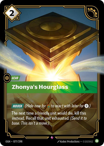 Zhonyas Hourglass 077/298 (Origins)  - Foil