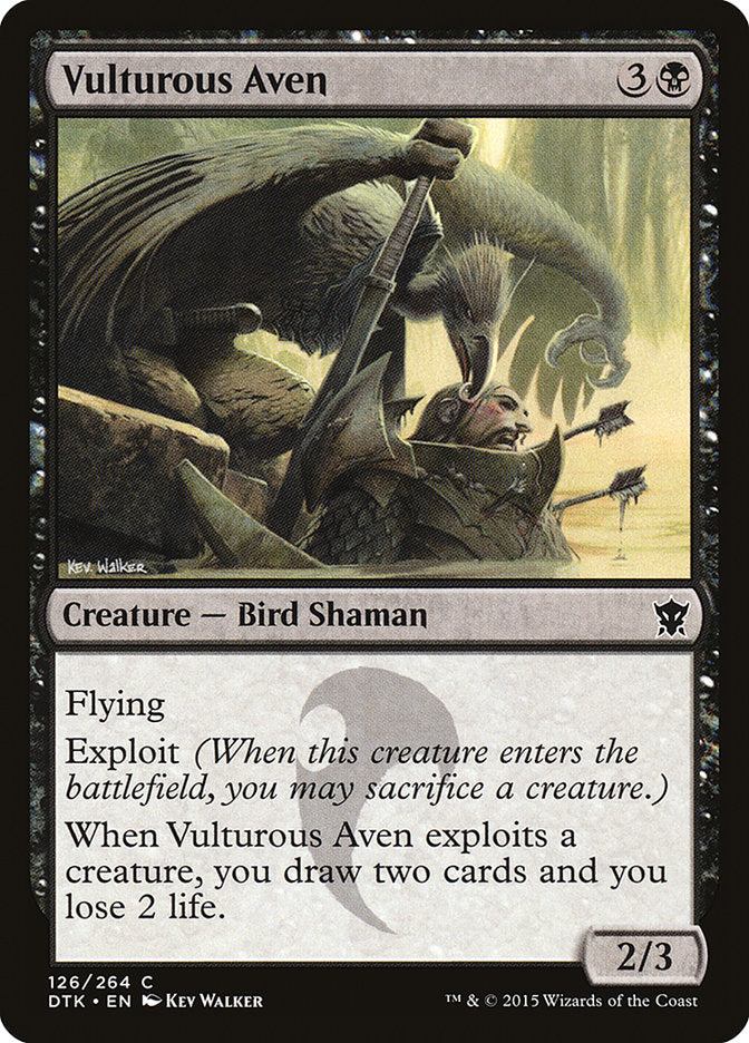 Vulturous Aven 126/264 (Dragons of Tarkir) 