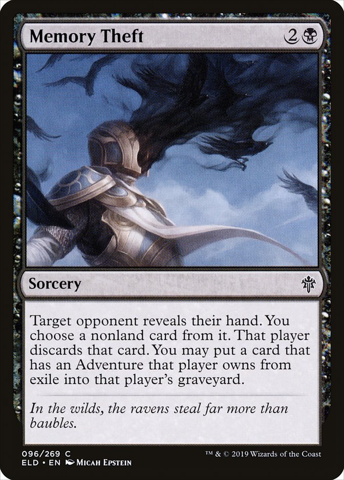 Memory Theft 96/269 (Throne of Eldraine) 