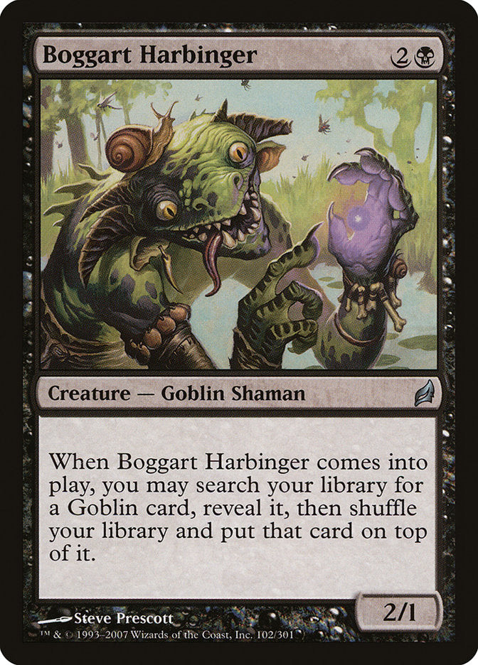 Boggart Harbinger 102/301 (Lorwyn) 
