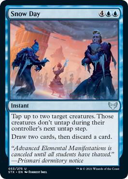 Snow Day 53 (Strixhaven: School of Mages)  - Foil