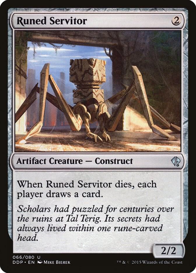 Runed Servitor 66/80 (Duel Decks: Zendikar vs. Eldrazi) 
