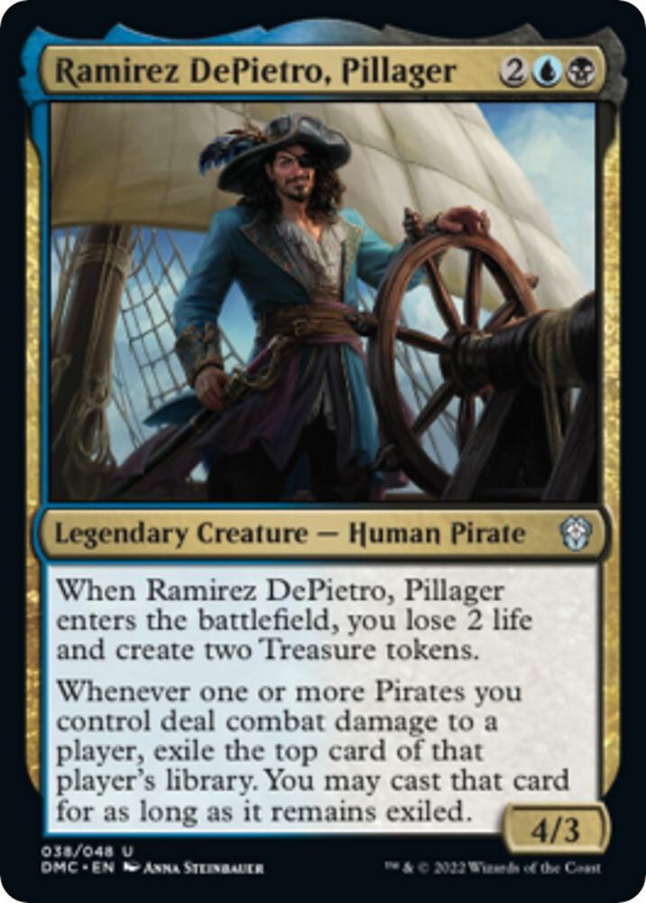 Ramirez DePietro Pillager 38 (Commander: Dominaria United) 